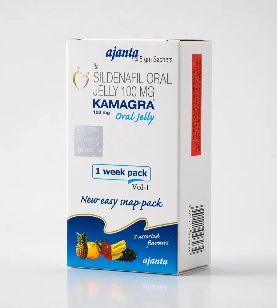 Kamagra Oral Jelly — confezione del prodotto